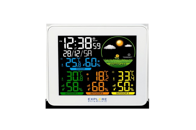 STATION METEO COULEUR 3 CAPTEURS de Optique dechatre à TERRASSON-LAVILLEDIEU